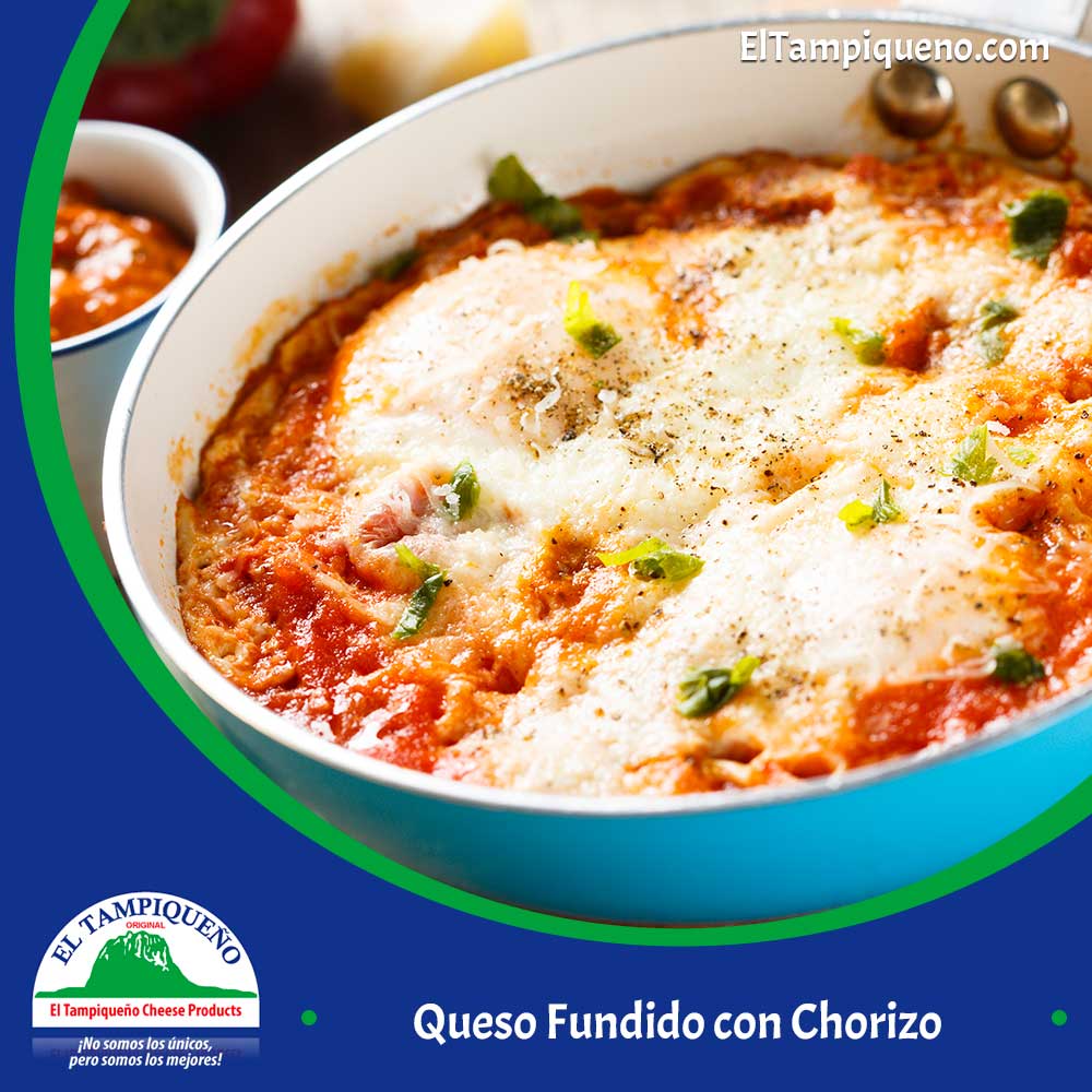 11 Queso Fundido con Chorizo