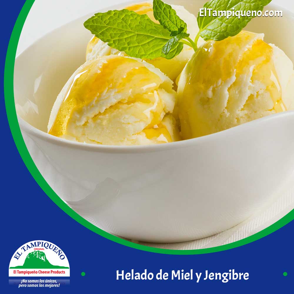 13 Helado de Miel y Jengibre