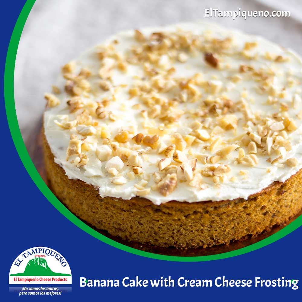 02 Banana Cake with Cream Cheese Frosting