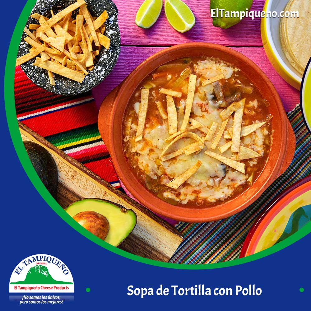 11 Sopa de Tortilla con Pollo