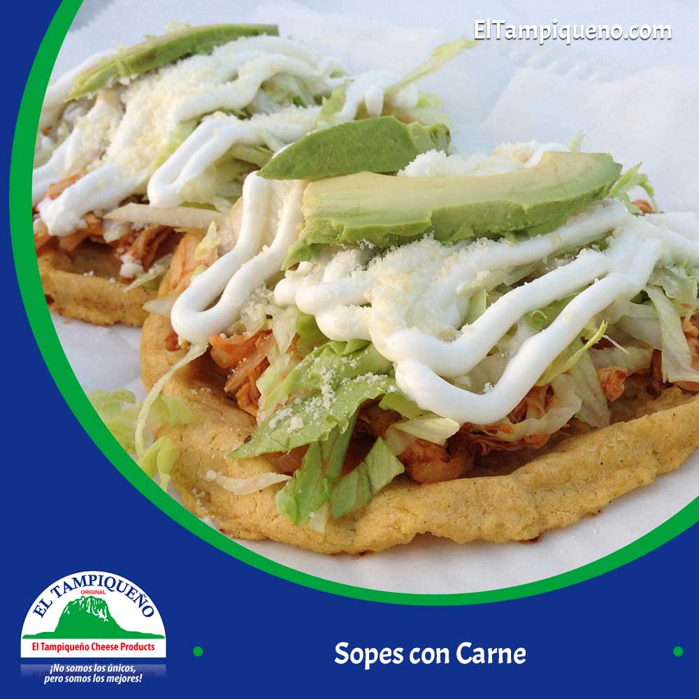 21 Sopes con Carne