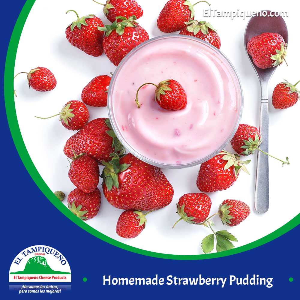 12 Homemade Strawberry Pudding