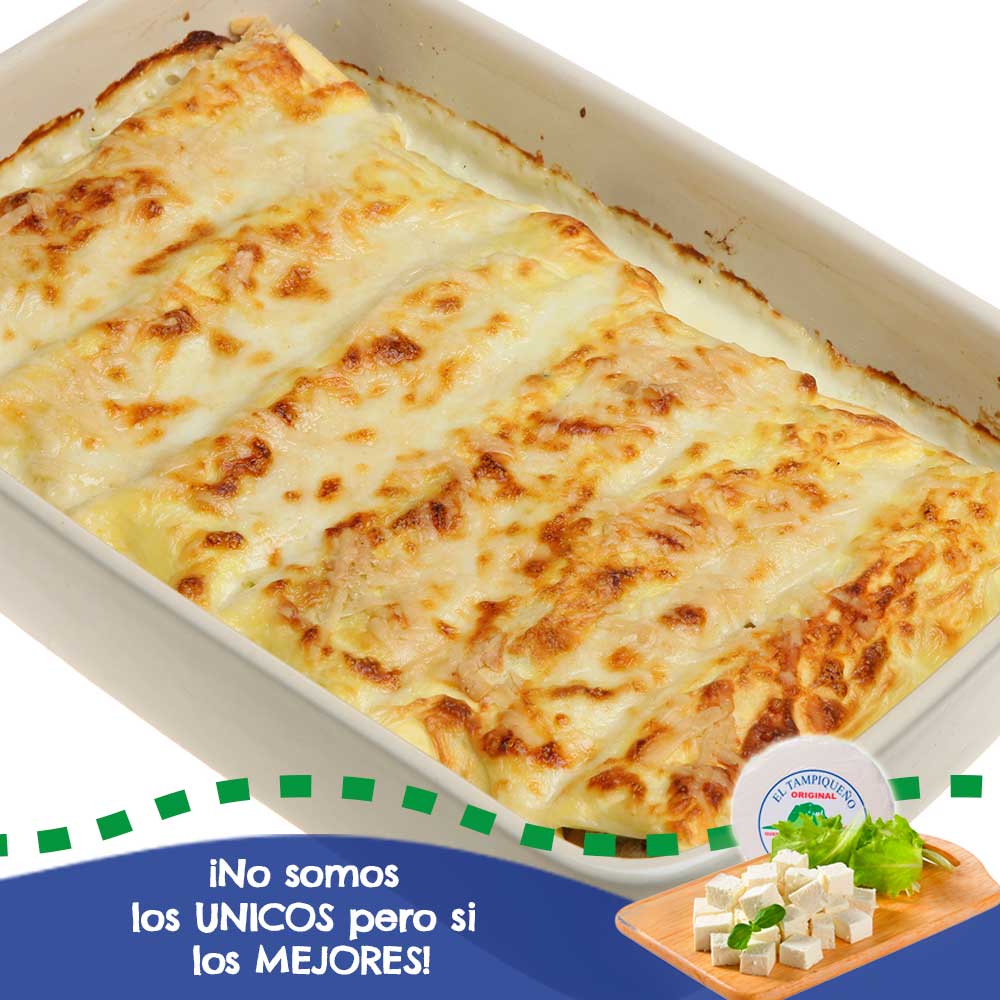 23 Canelones Rellenos de Queso