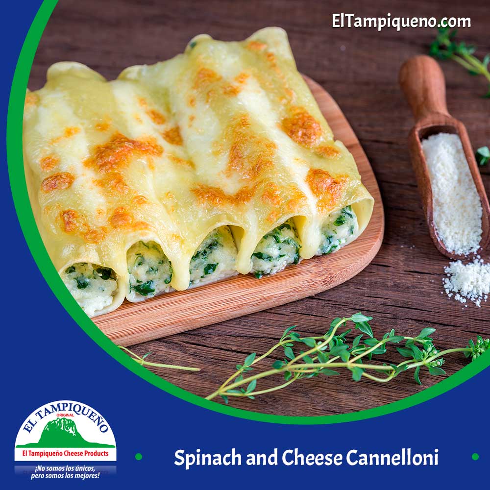 24 Spinach and Cheese Cannelloni