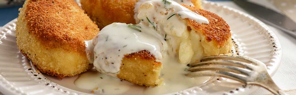 25 Croquetas de papa rellenas de queso oaxaca