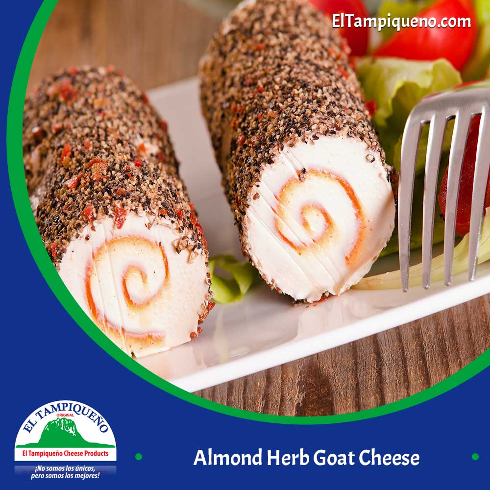 30 Almond Herb Goat Cheese