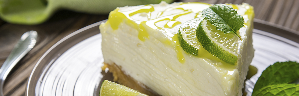 12 Key Lime Cheesecake