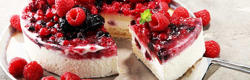 26 Red Berry Cheesecake