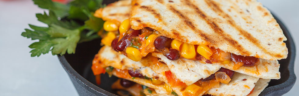 Buffalo Chicken Quesadillas 12