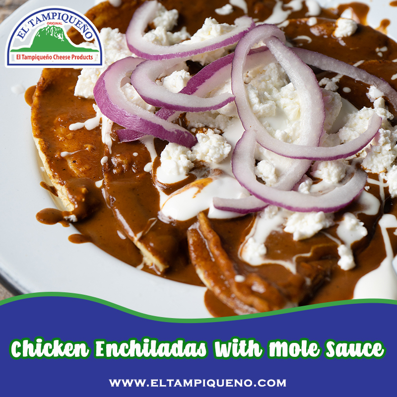 25 Chicken Enchiladas With Mole Sauce