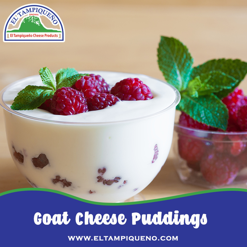 29 Goat Cheese Puddings