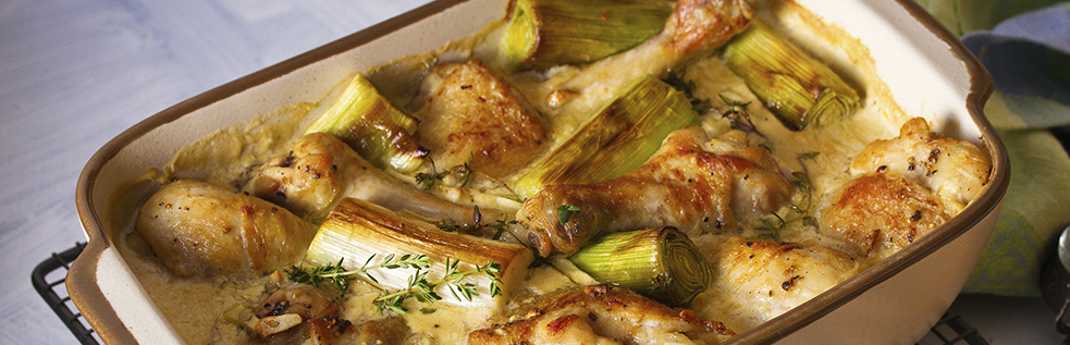 28 Chicken And Leek Casserole