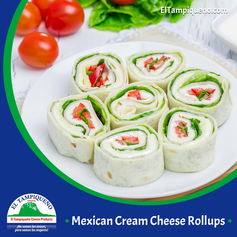 Mexican Cream Cheese Rollups